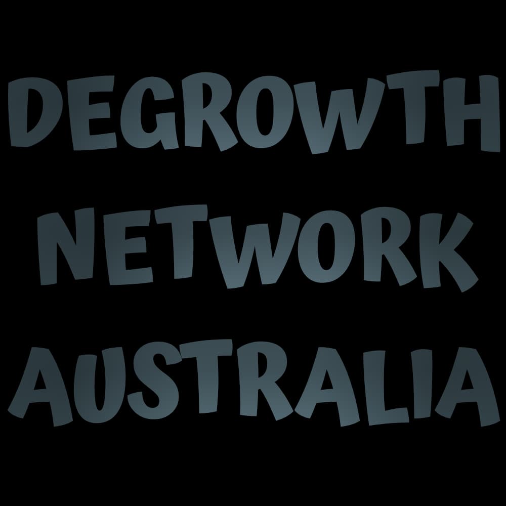 Degrowth Network Australia wordmark