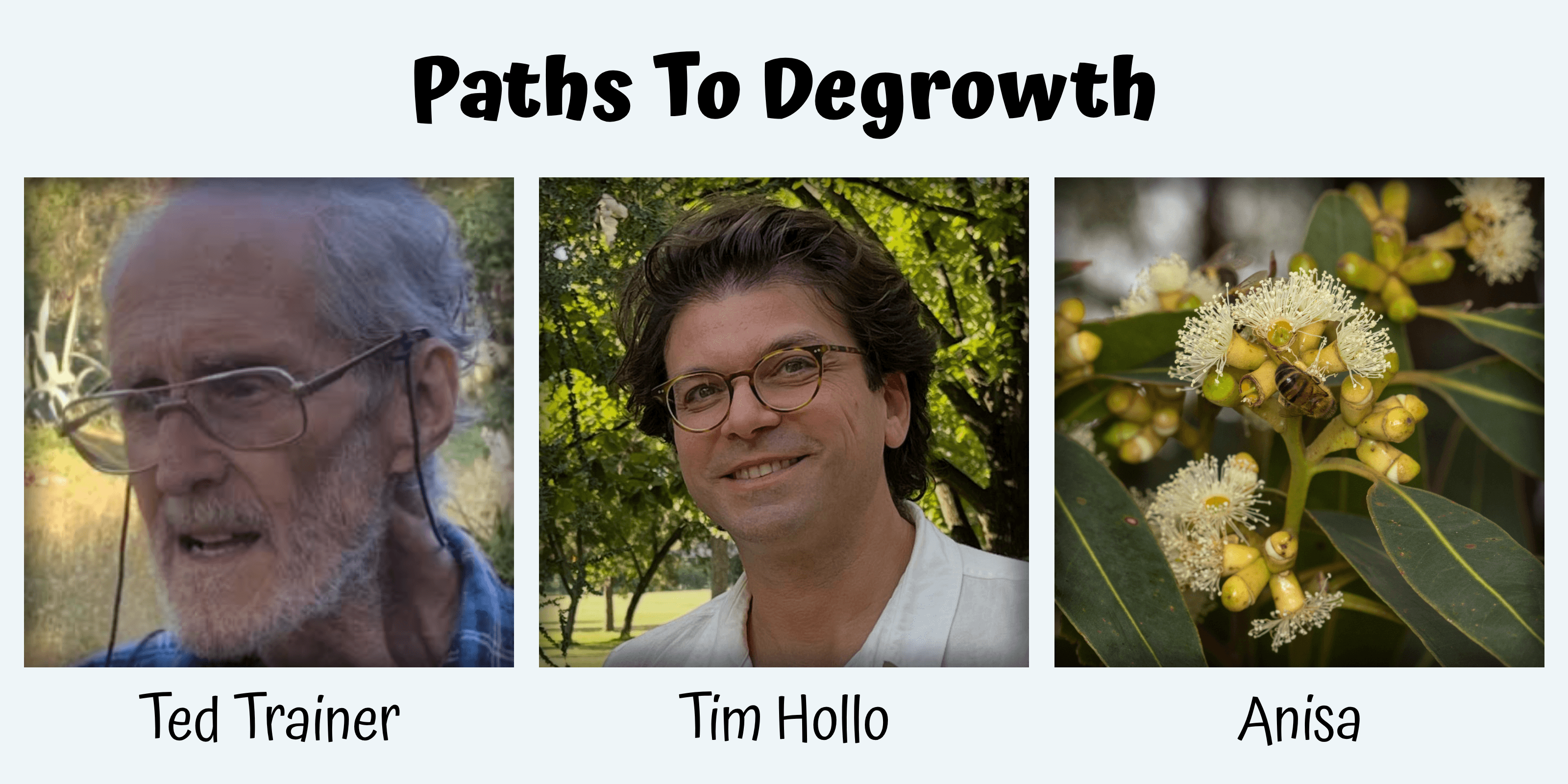 Paths to Degrowth series